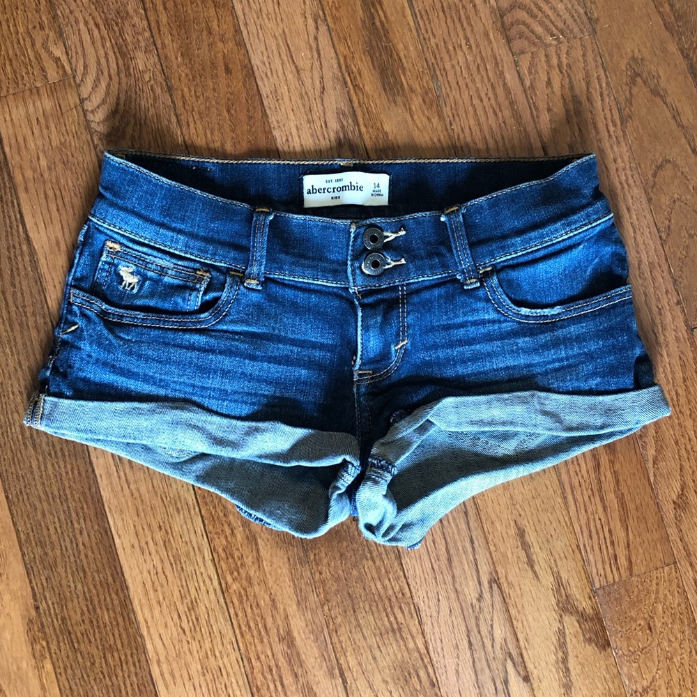 Girls Abercrombie shorts size 14